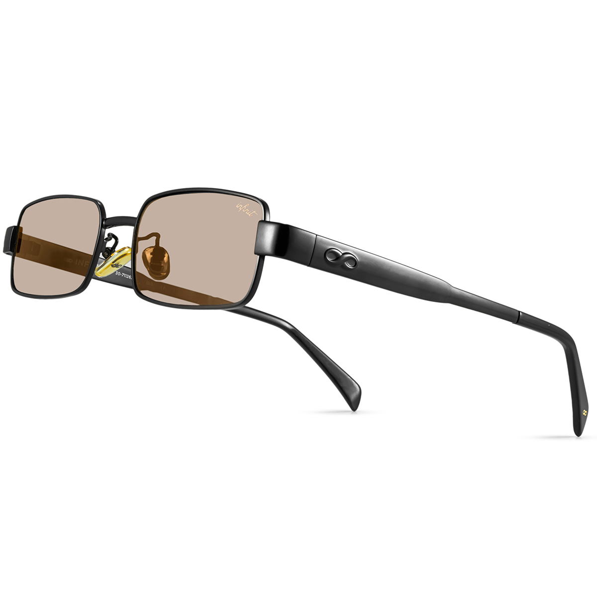 ÓCULOS DE SOL Honshu - Preto Brilhante - Lente Torrado