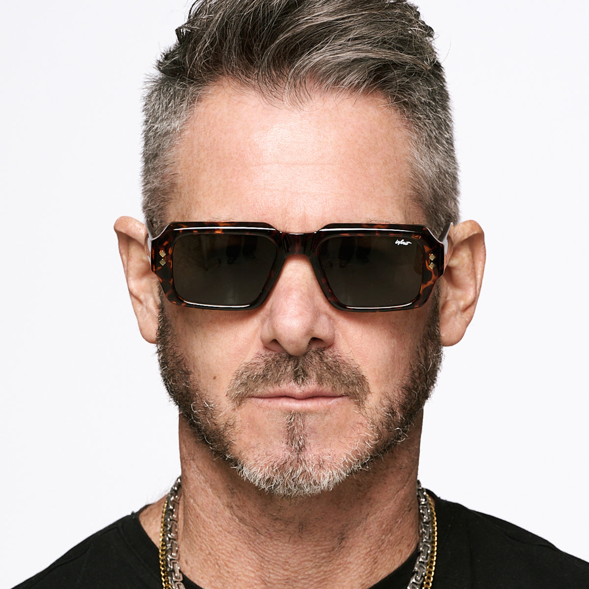 ÓCULOS DE SOL Houston - Dk Havana - Lente Verde