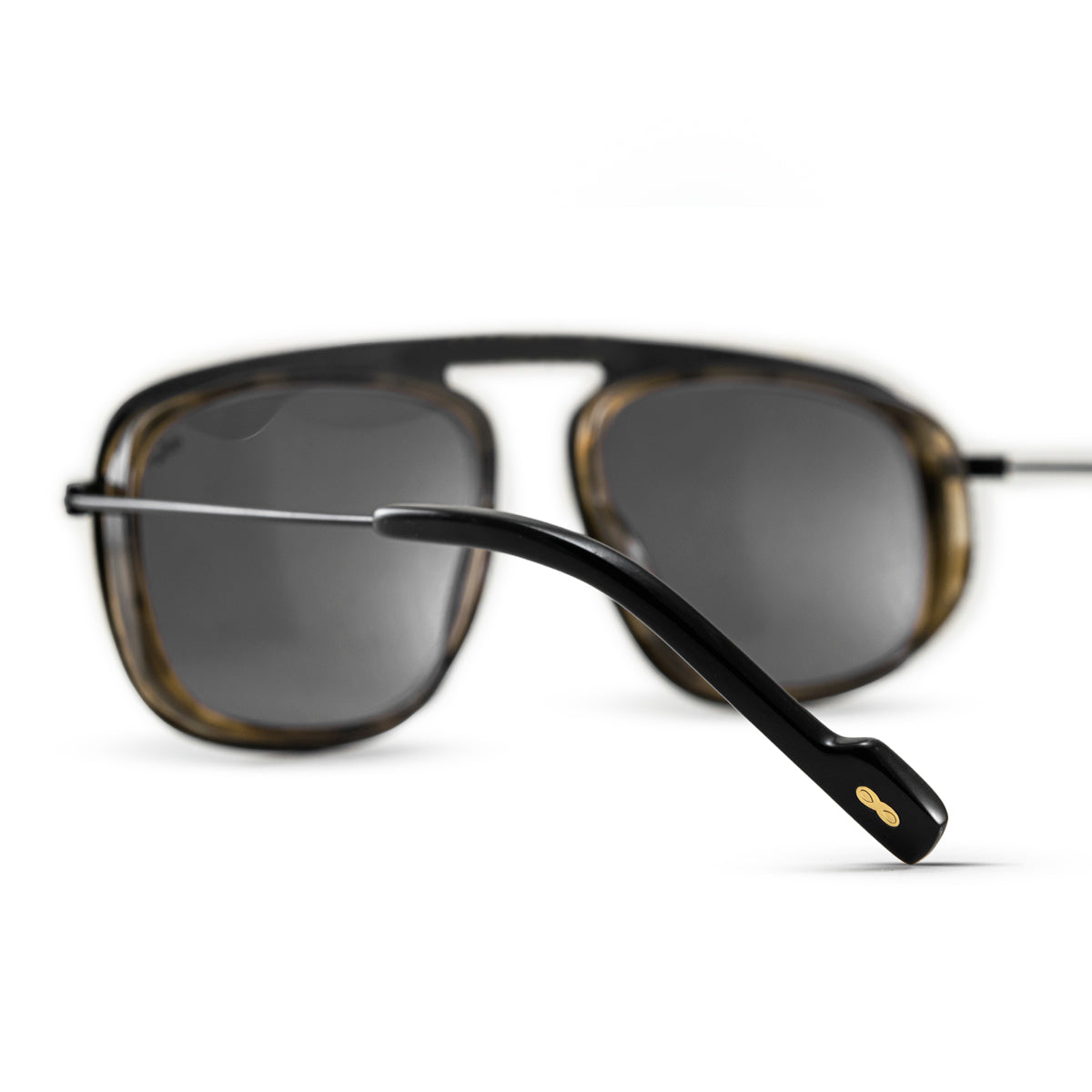 ÓCULOS DE SOL Imola - Luxury Series - Preto Fosco - Lente Cinza