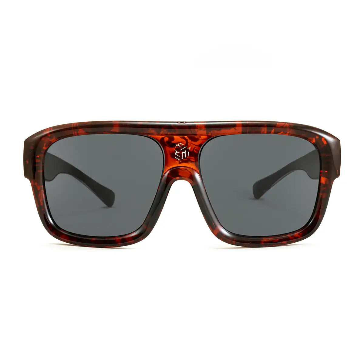 Óculos de sol Inflate - Tartaruga - Lente Cinza