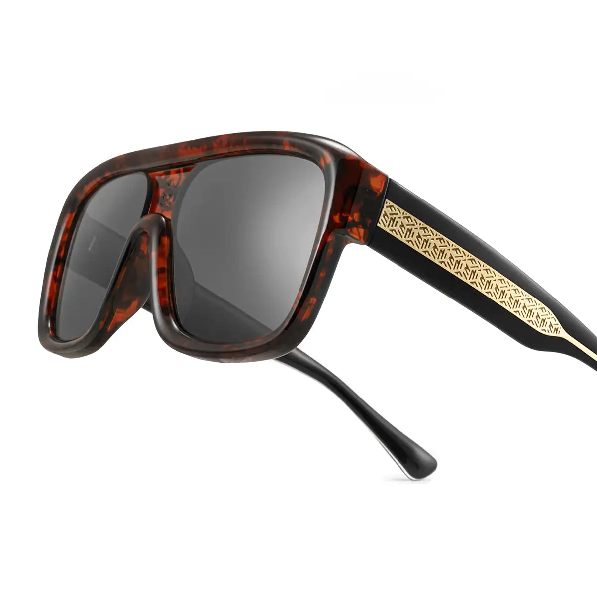 Óculos de sol Inflate - Tartaruga - Lente Cinza