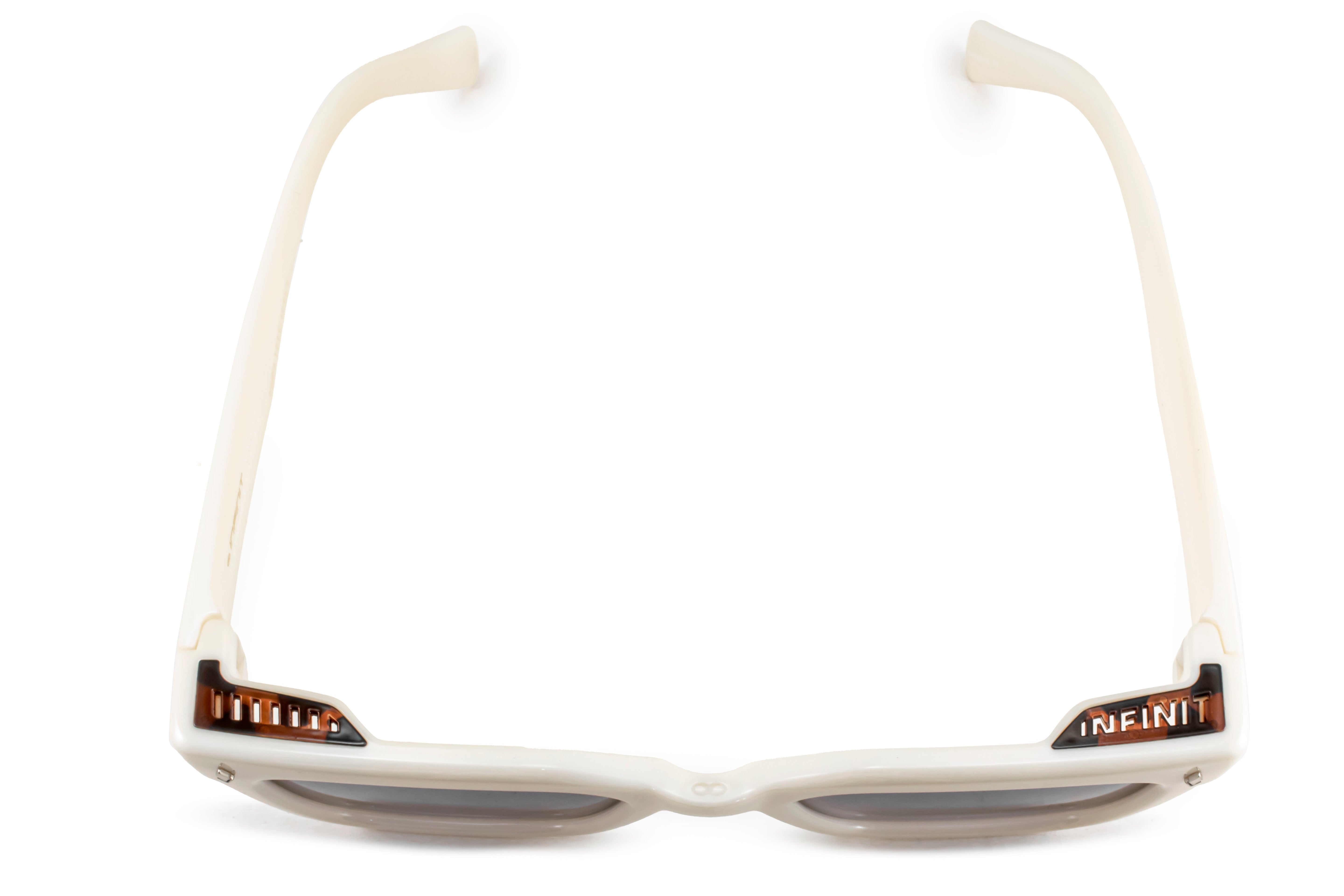 ÓCULOS DE SOL Jacobs Eco Briller - Bone - Lente degradada de fumaça