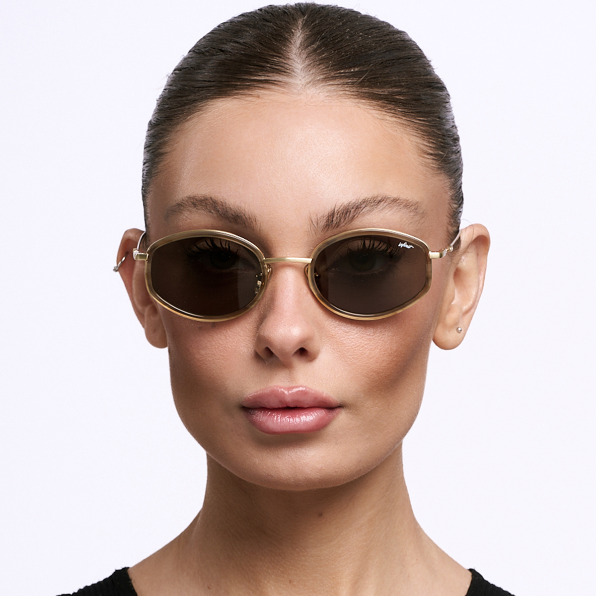 Óculos de sol Kate - Havana - Lente Verde