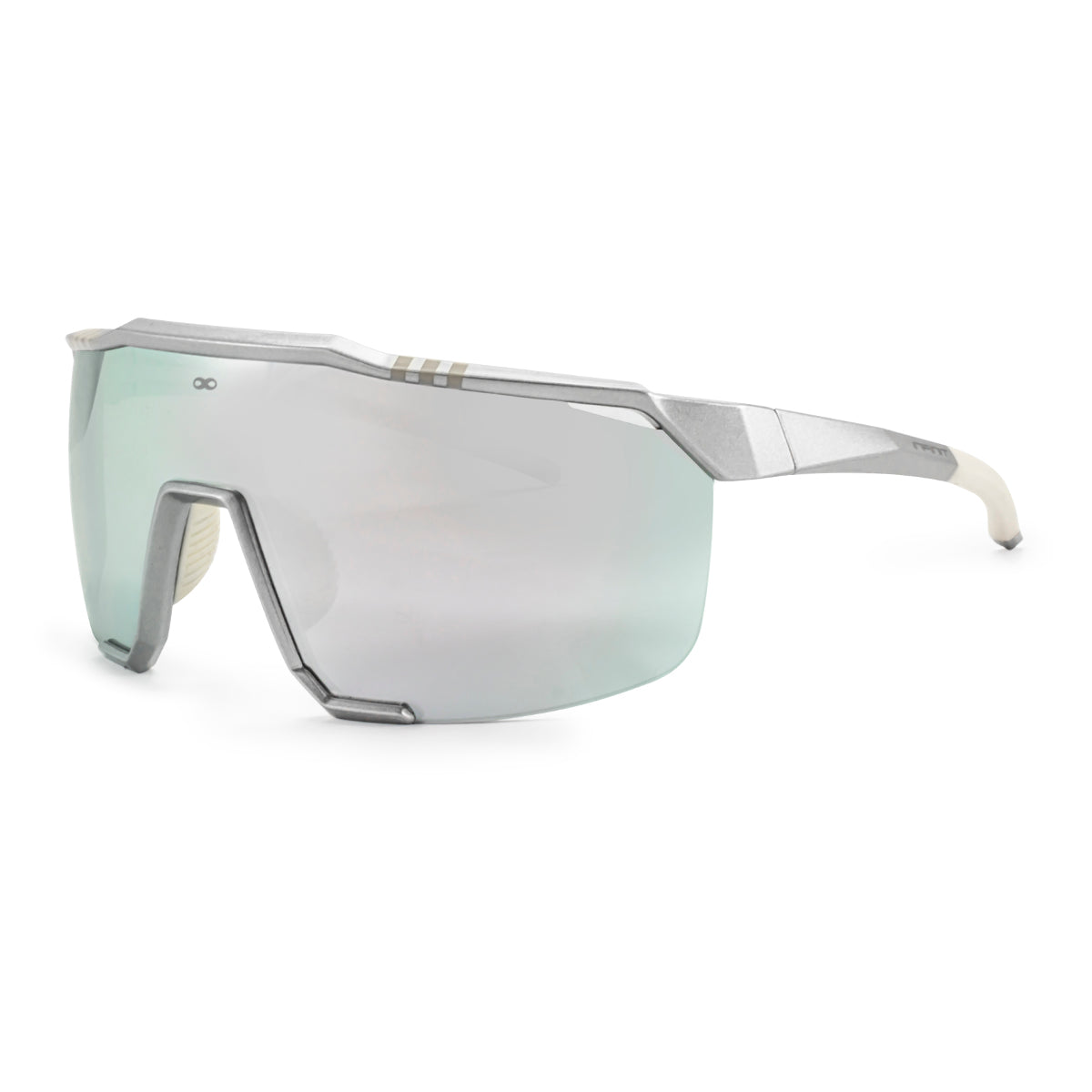 Óculos de sol Kioto - Prata - Lente espelhada