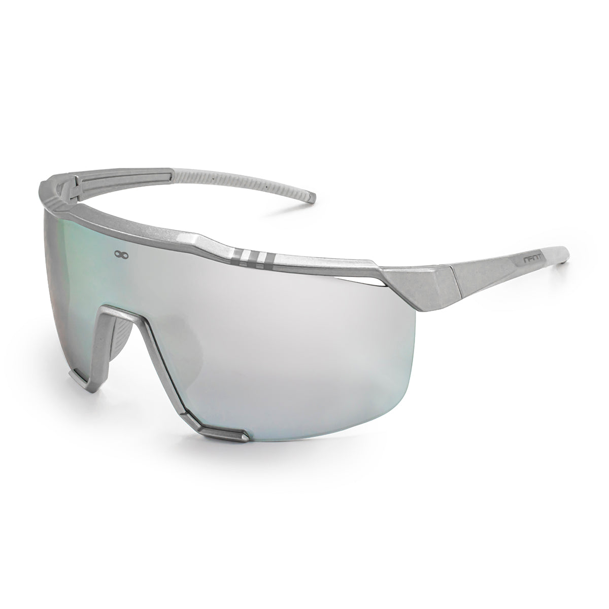 Óculos de sol Kioto - Prata - Lente espelhada