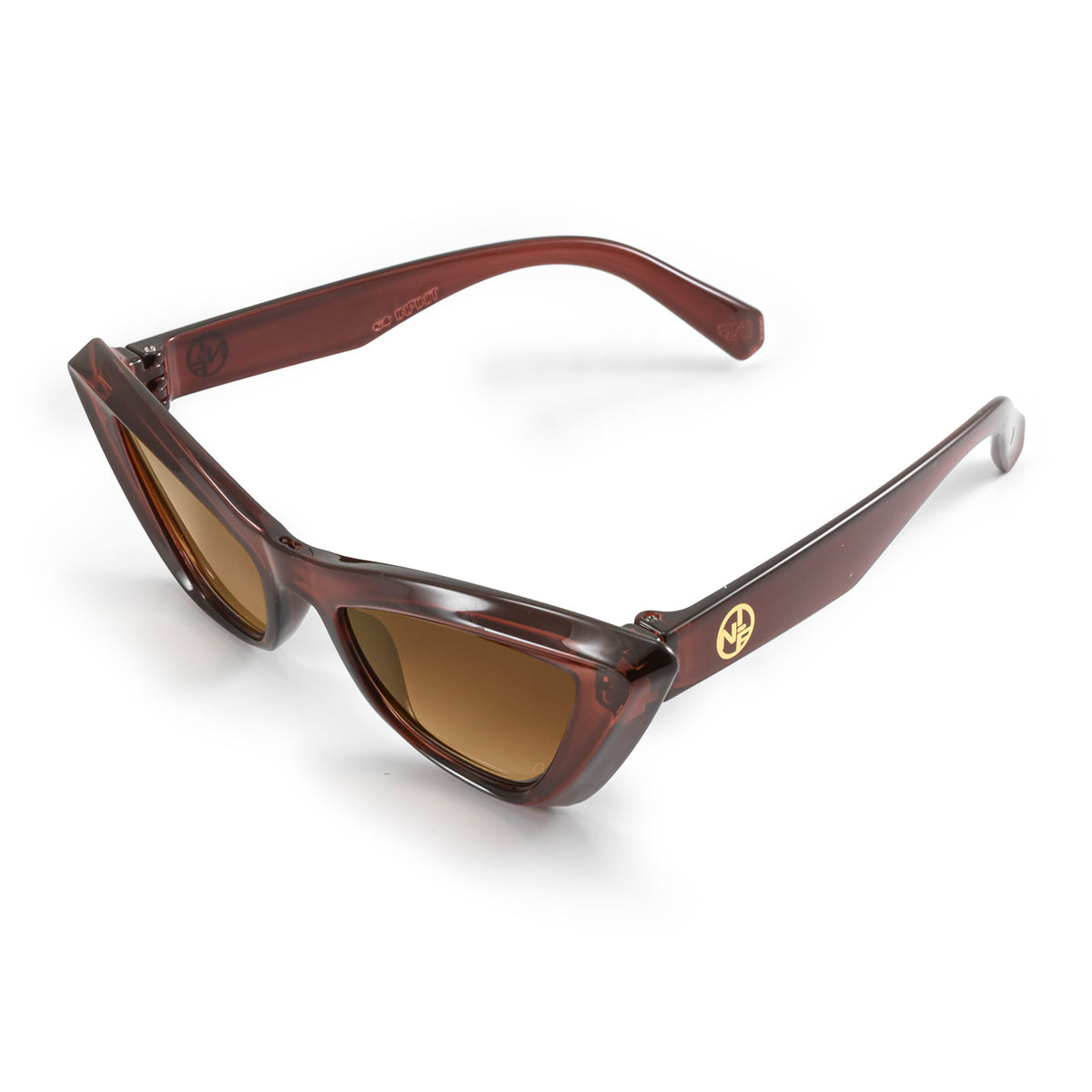 Óculos de sol Linz - Chocolate - Lente Degradada marrom