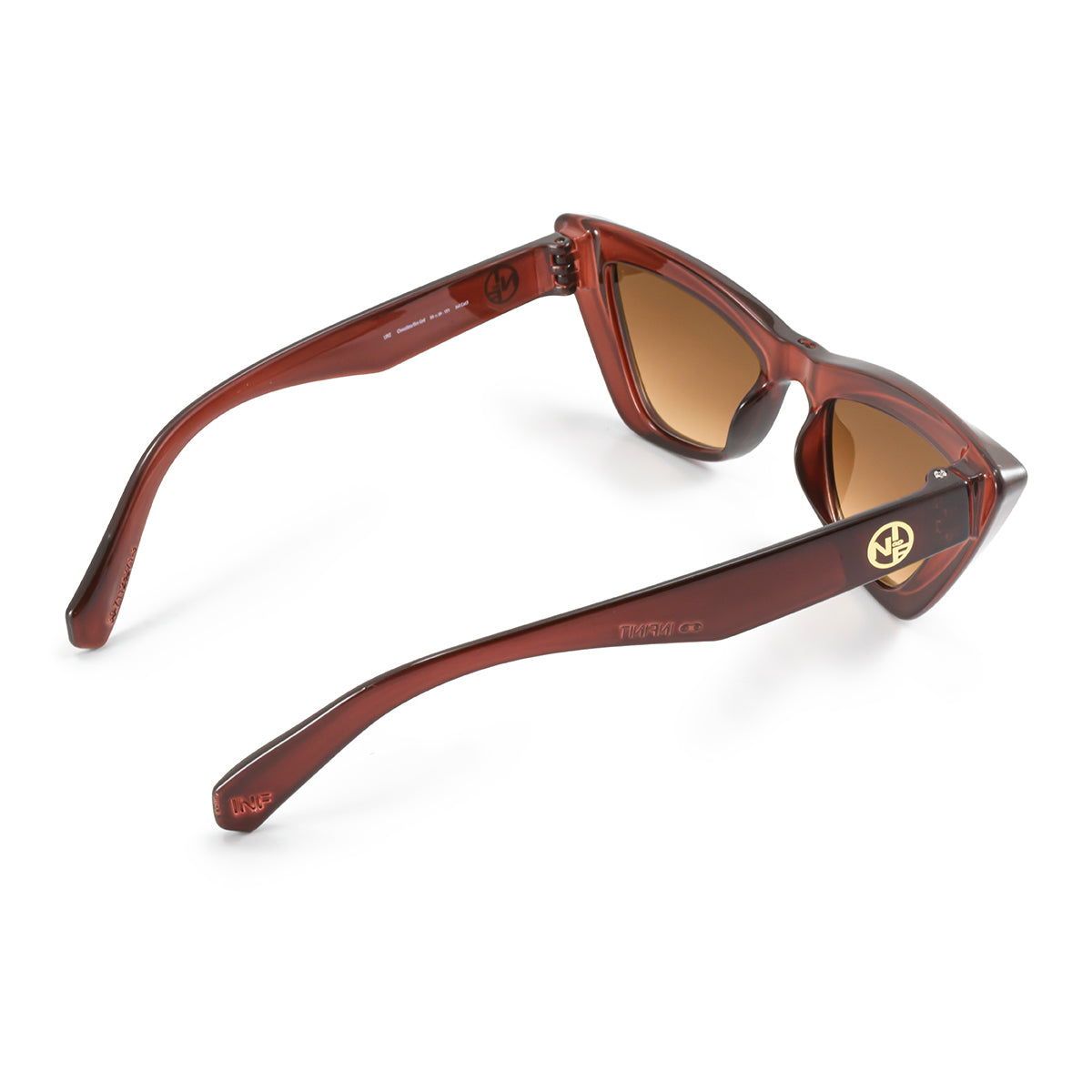 Óculos de sol Linz - Chocolate - Lente Degradada marrom