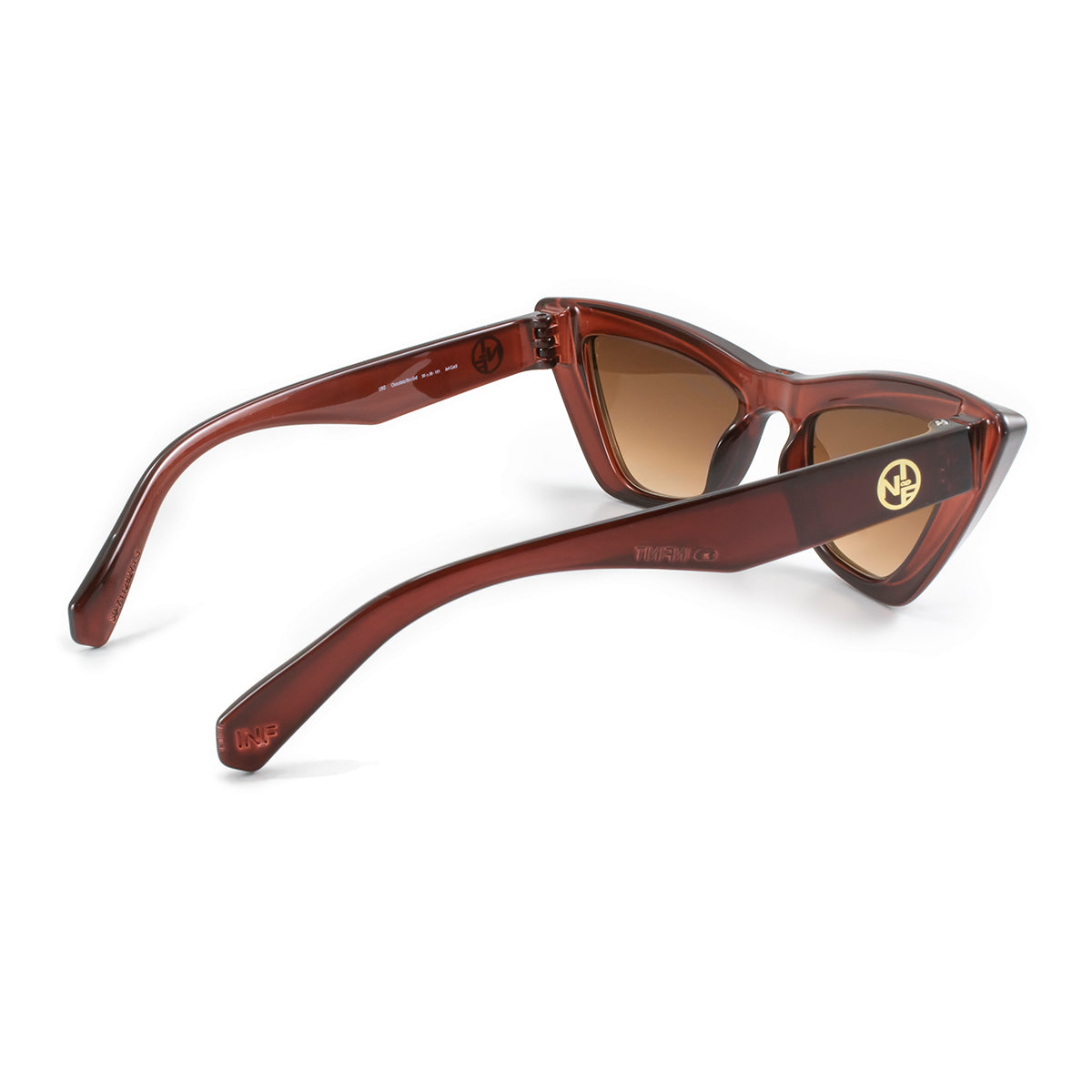 Óculos de sol Linz - Chocolate - Lente Degradada marrom