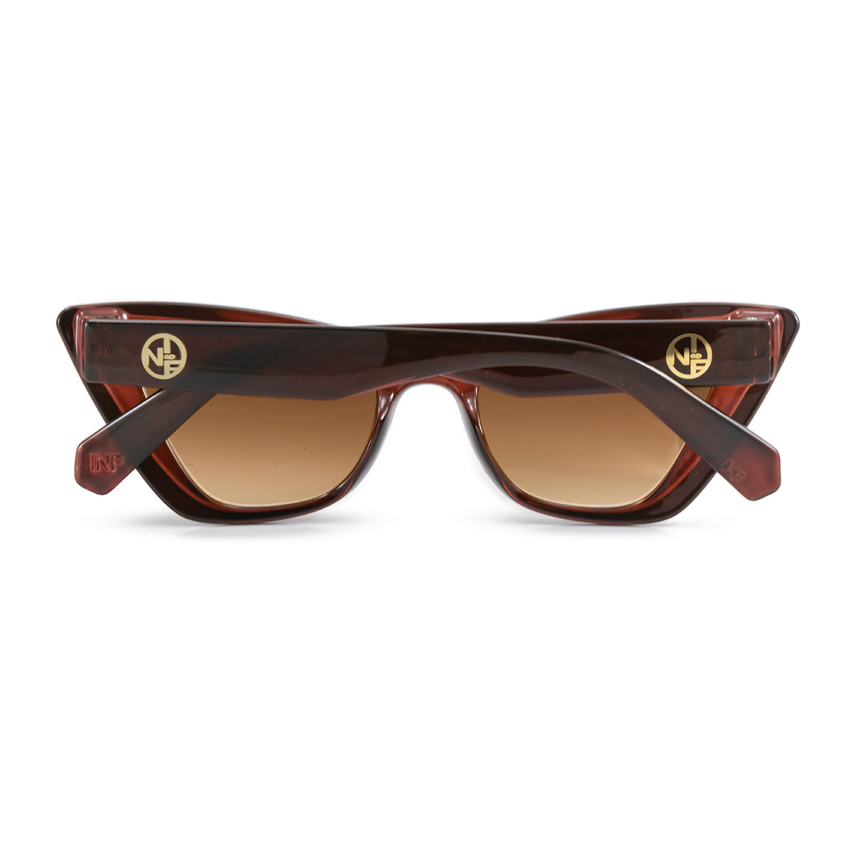 Óculos de sol Linz - Chocolate - Lente Degradada marrom