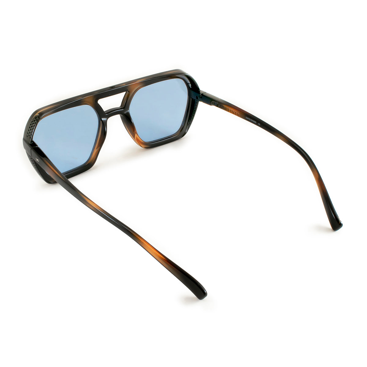 Óculos de sol Lyon - Tartaruga - Lente Retro Azul