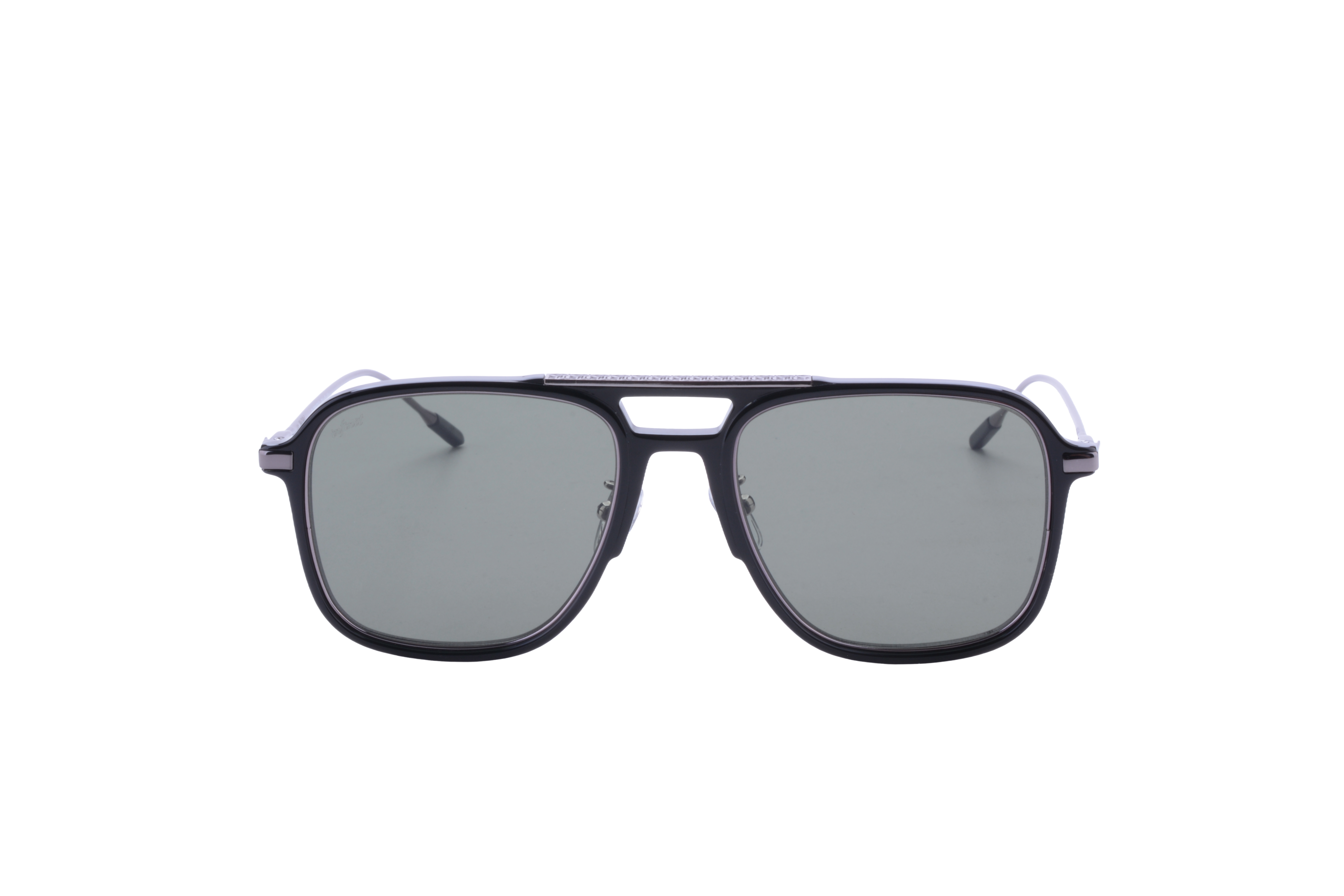 ÓCULOS DE SOL Miami - Preto Brilhante - Lente Verde