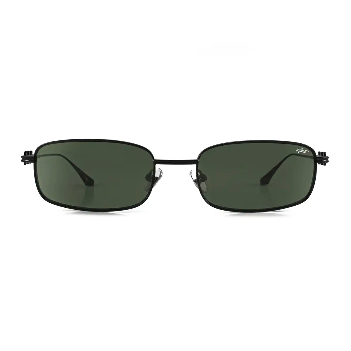 ÓCULOS DE SOL Mojave - Preto Fosco Ouro - Lente Verde