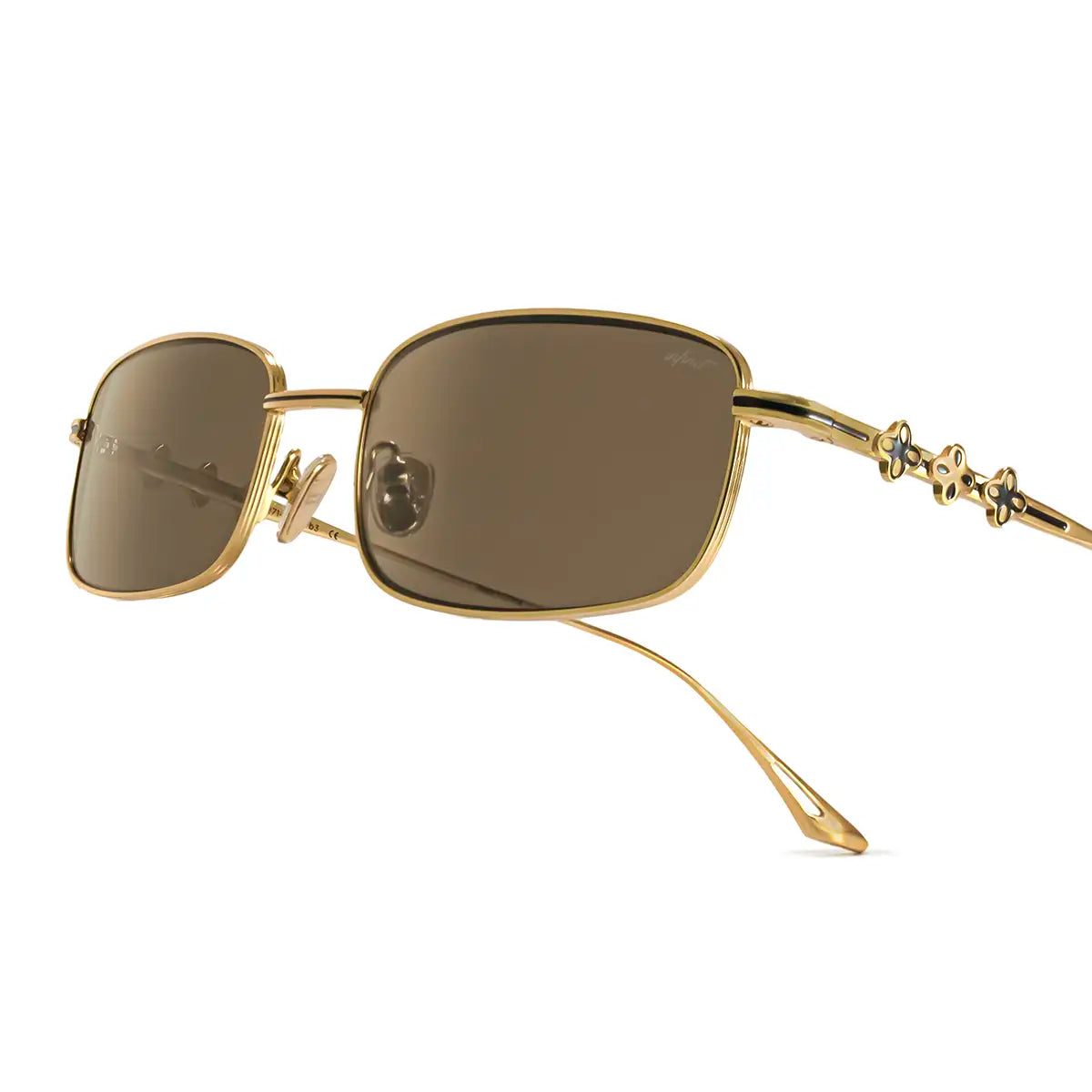 ÓCULOS DE SOL Mojave - Ouro - Lente Marrom