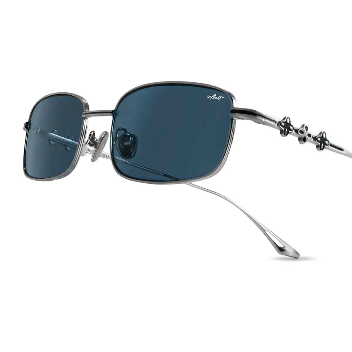 ÓCULOS DE SOL Mojave - Prata - Lente Azul