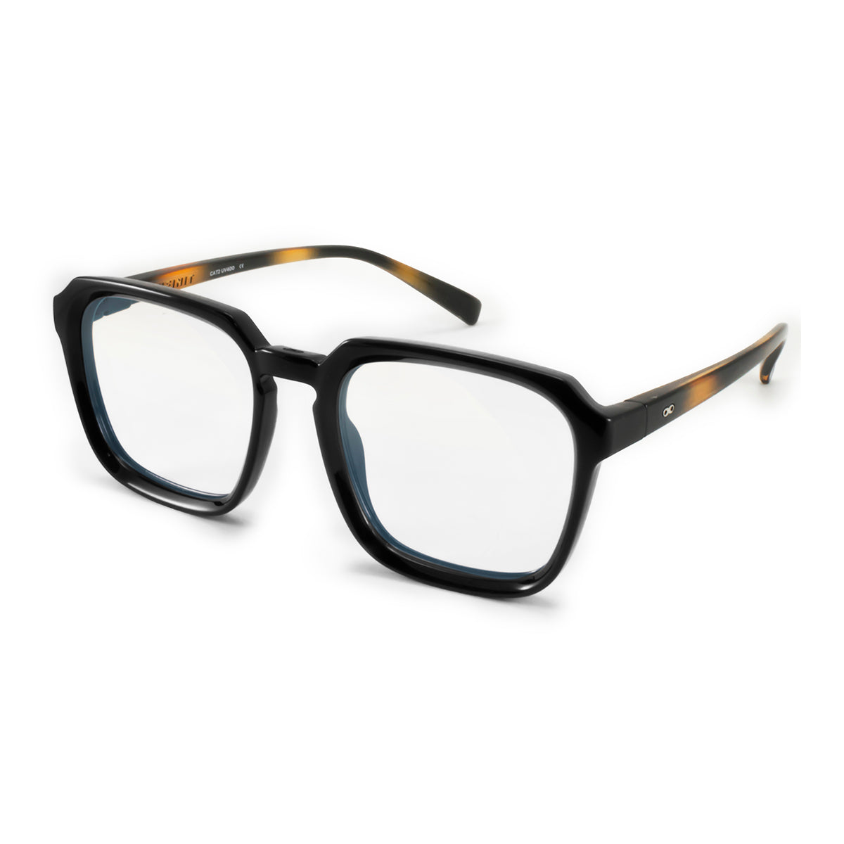 ÓCULOS DE GRAU Monaco - Tartaruga Preta Brilhante