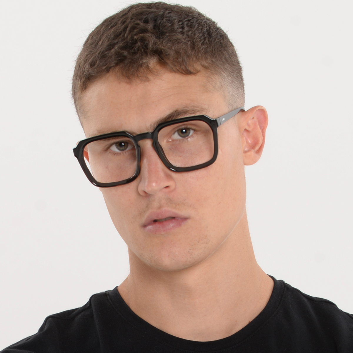 ÓCULOS DE GRAU Monaco - Tartaruga Preta Brilhante