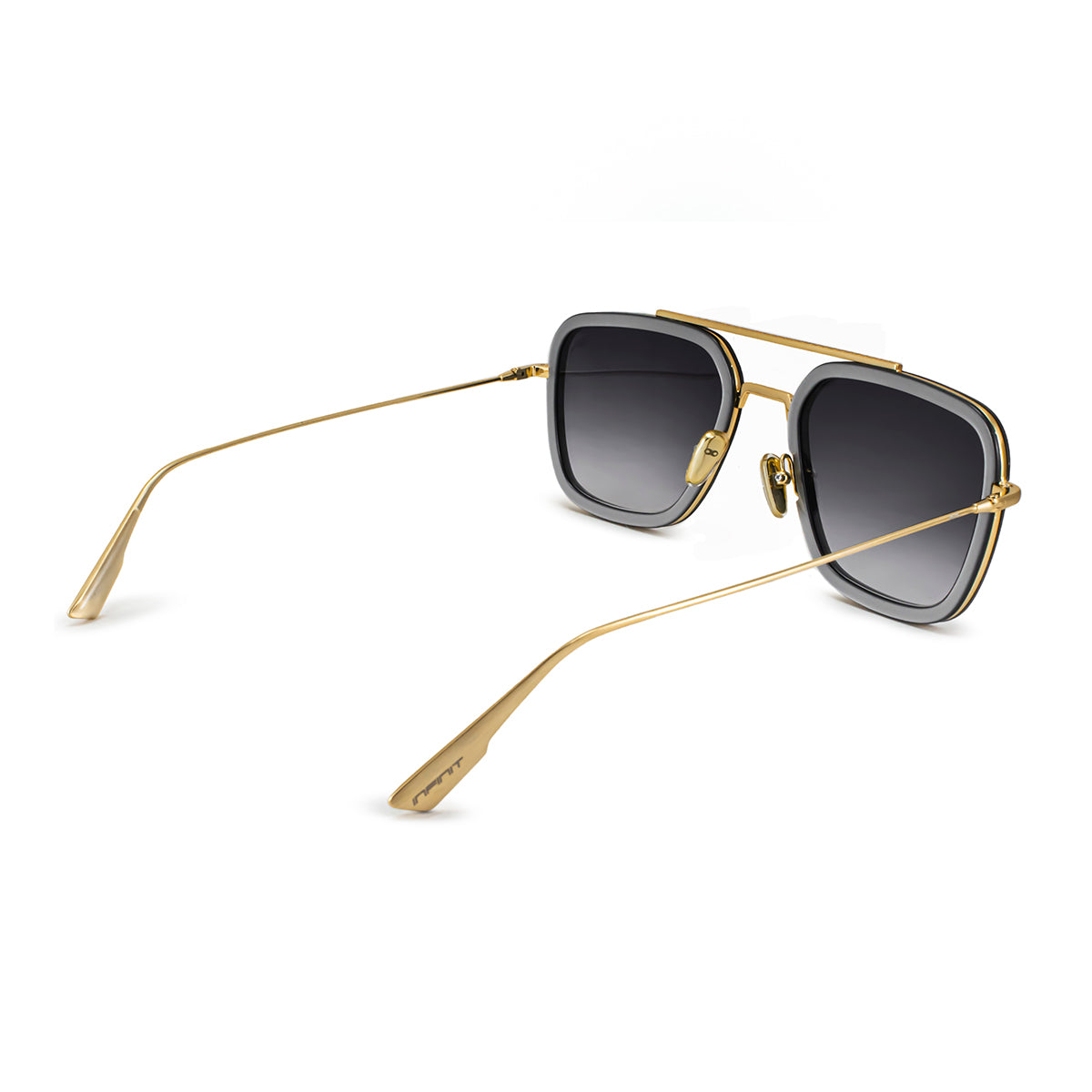 ÓCULOS DE SOL Montecarlo - Luxury Series - Cinza Pérola - Lente degradada cinza