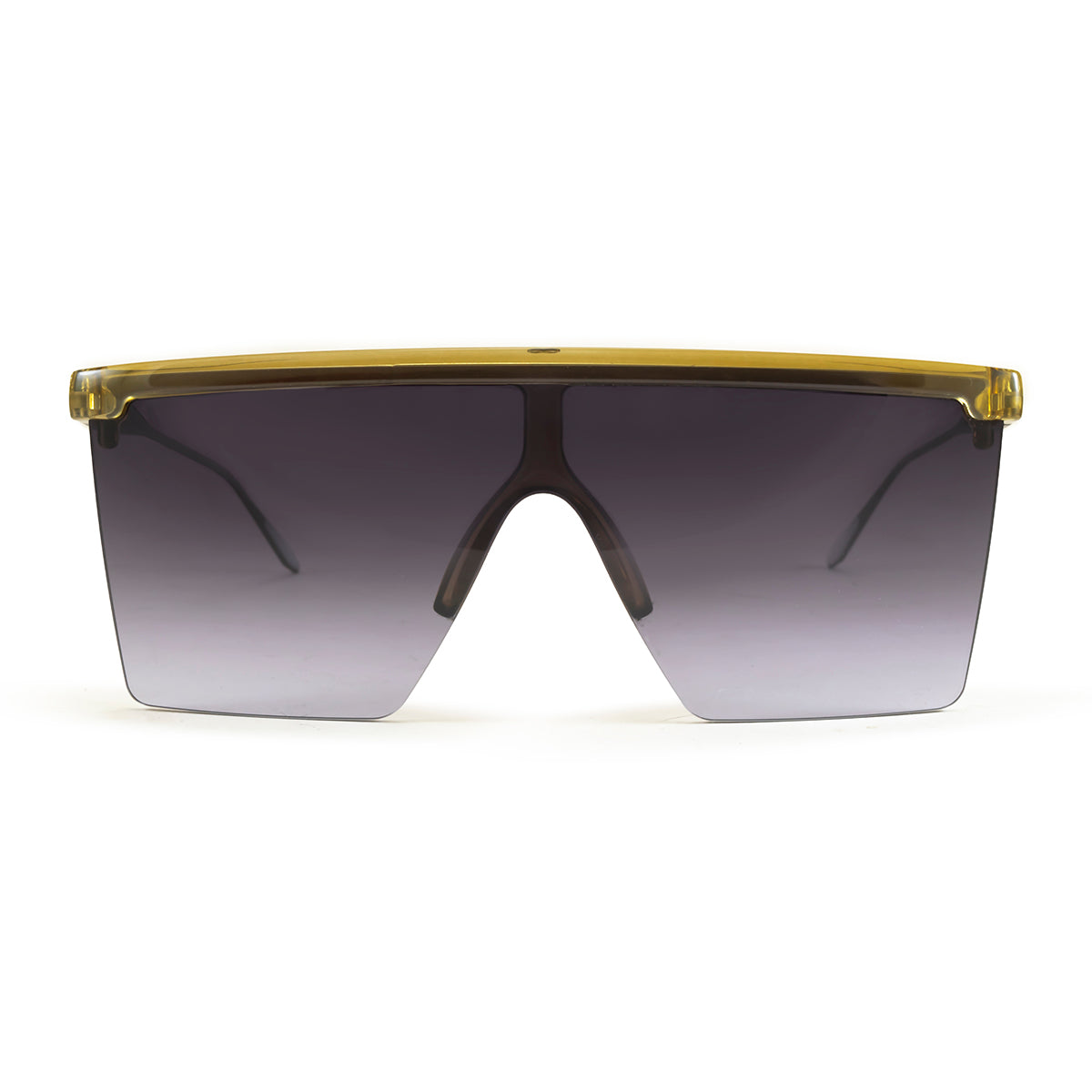 ÓCULOS DE sol MOSCOW - Metal Olive - Lente gradiente cinza