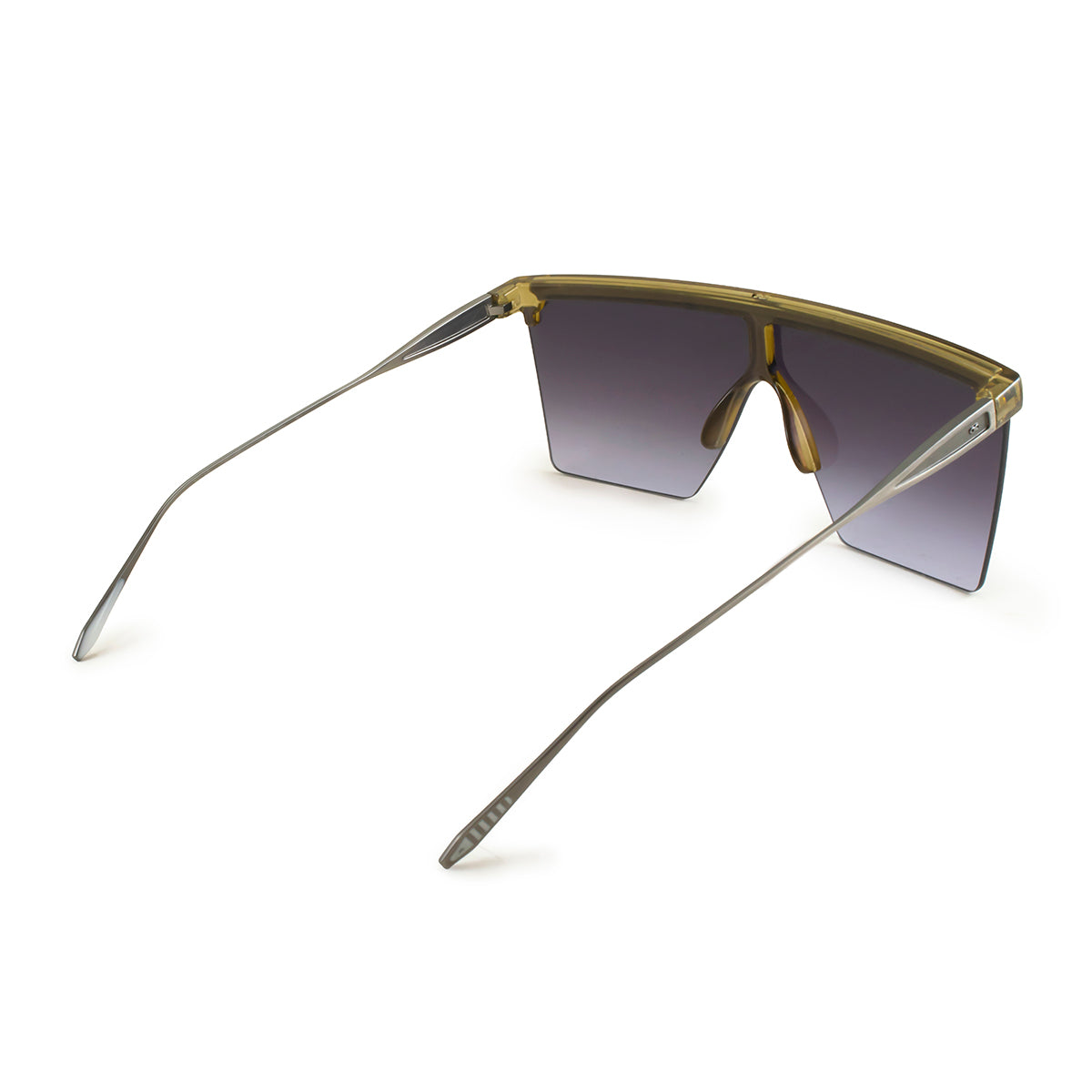 ÓCULOS DE sol MOSCOW - Metal Olive - Lente gradiente cinza