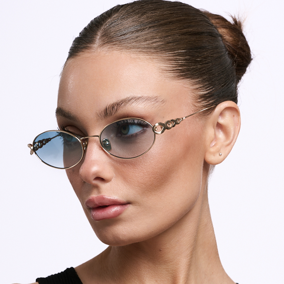 ÓCULOS DE SOL Namib - Ouro - Lente Cerceta