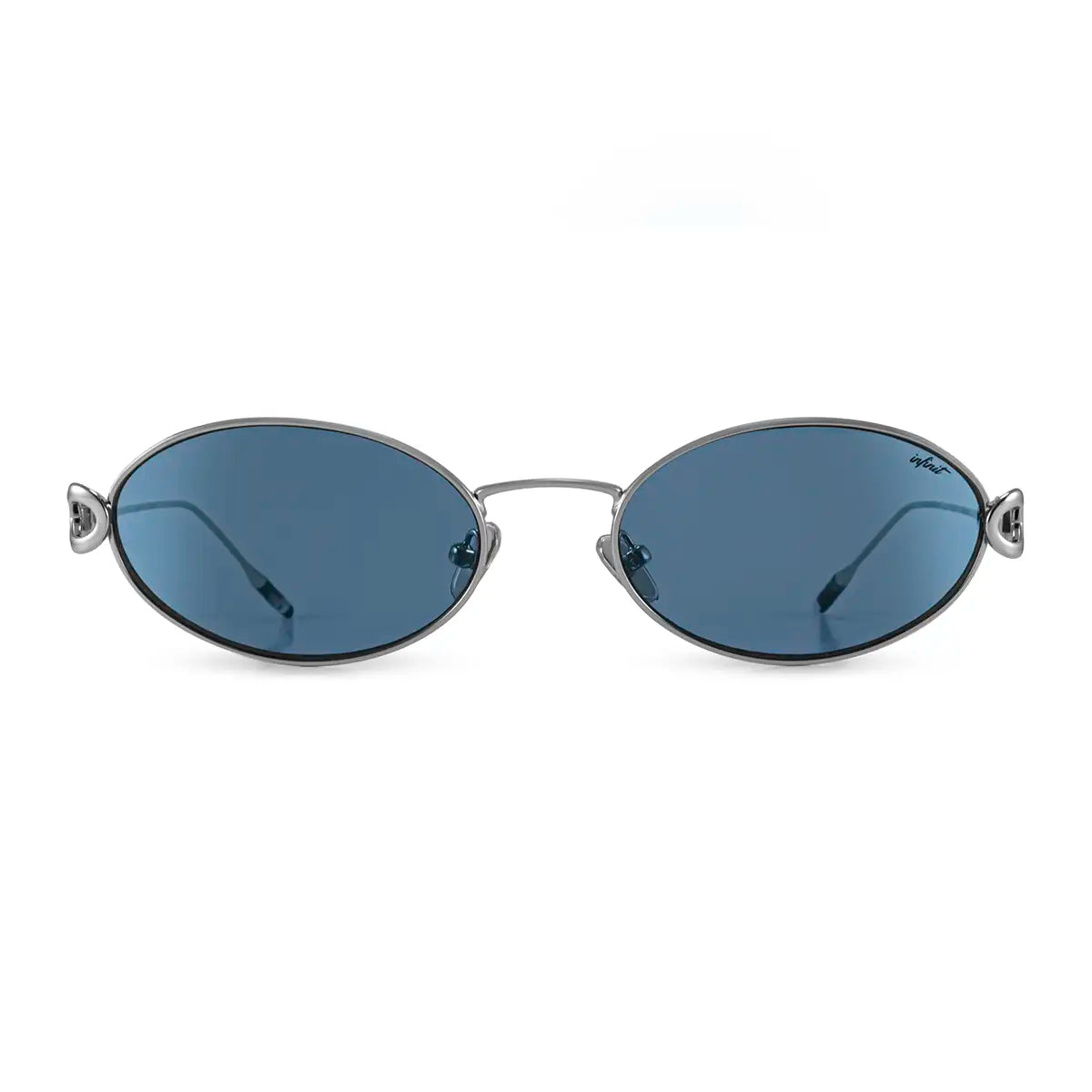 ÓCULOS DE SOL Namib - Prata - Lente Azul