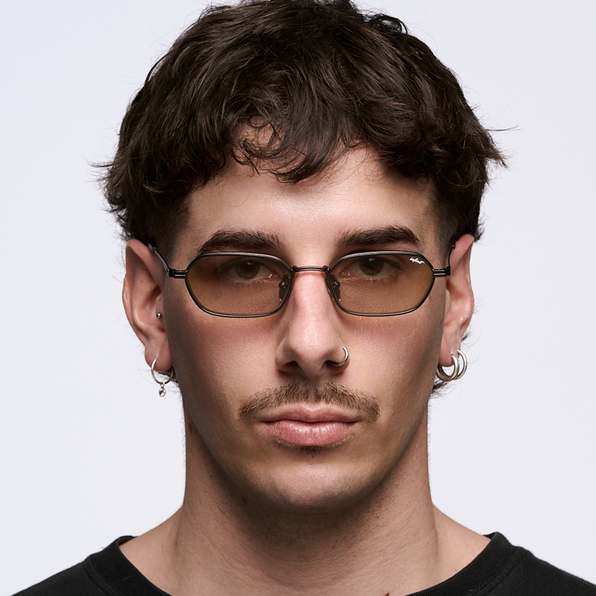 Óculos de sol Naoki - Cinza - Lente Verde