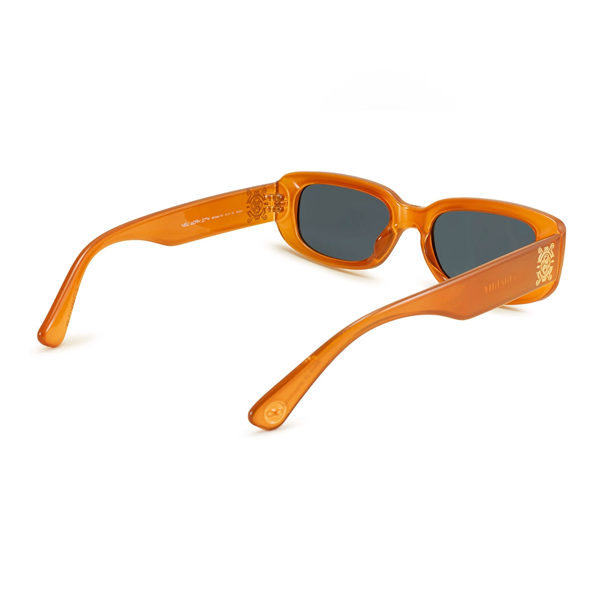 Óculos de sol New York edição limitada - DK Mel - Lente cinza cobra ouro