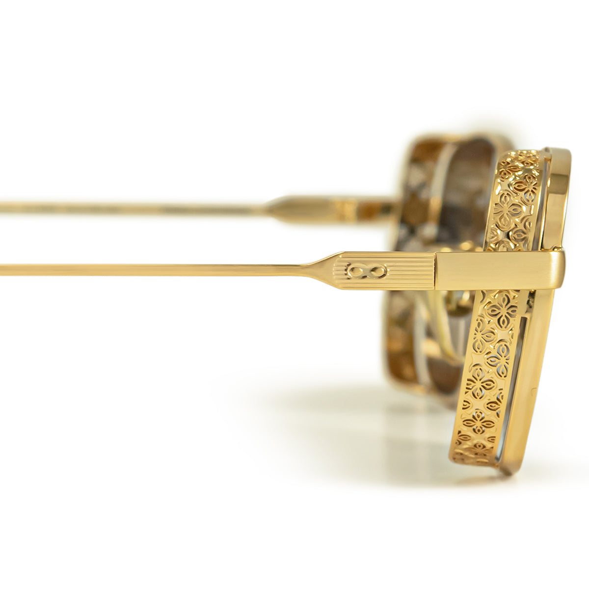 Óculos de sol Palmyra - Ouro - Lente Cinza