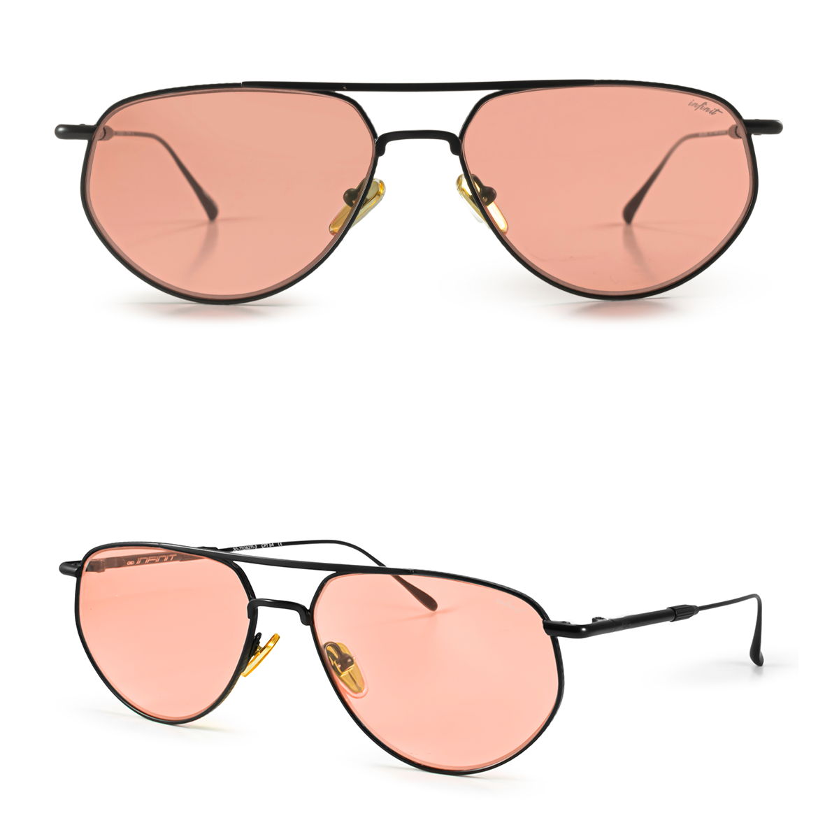 Óculos de sol Petra - Preto - Lente Coral