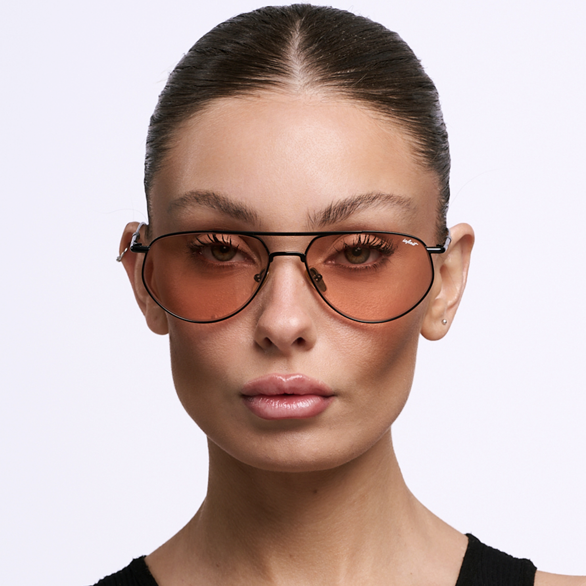 Óculos de sol Petra - Preto - Lente Coral