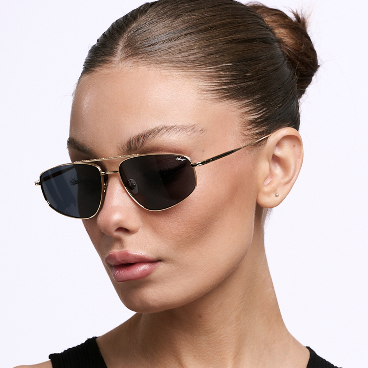 ÓCULOS DE SOL Pierre - Ouro - Lente Cinza