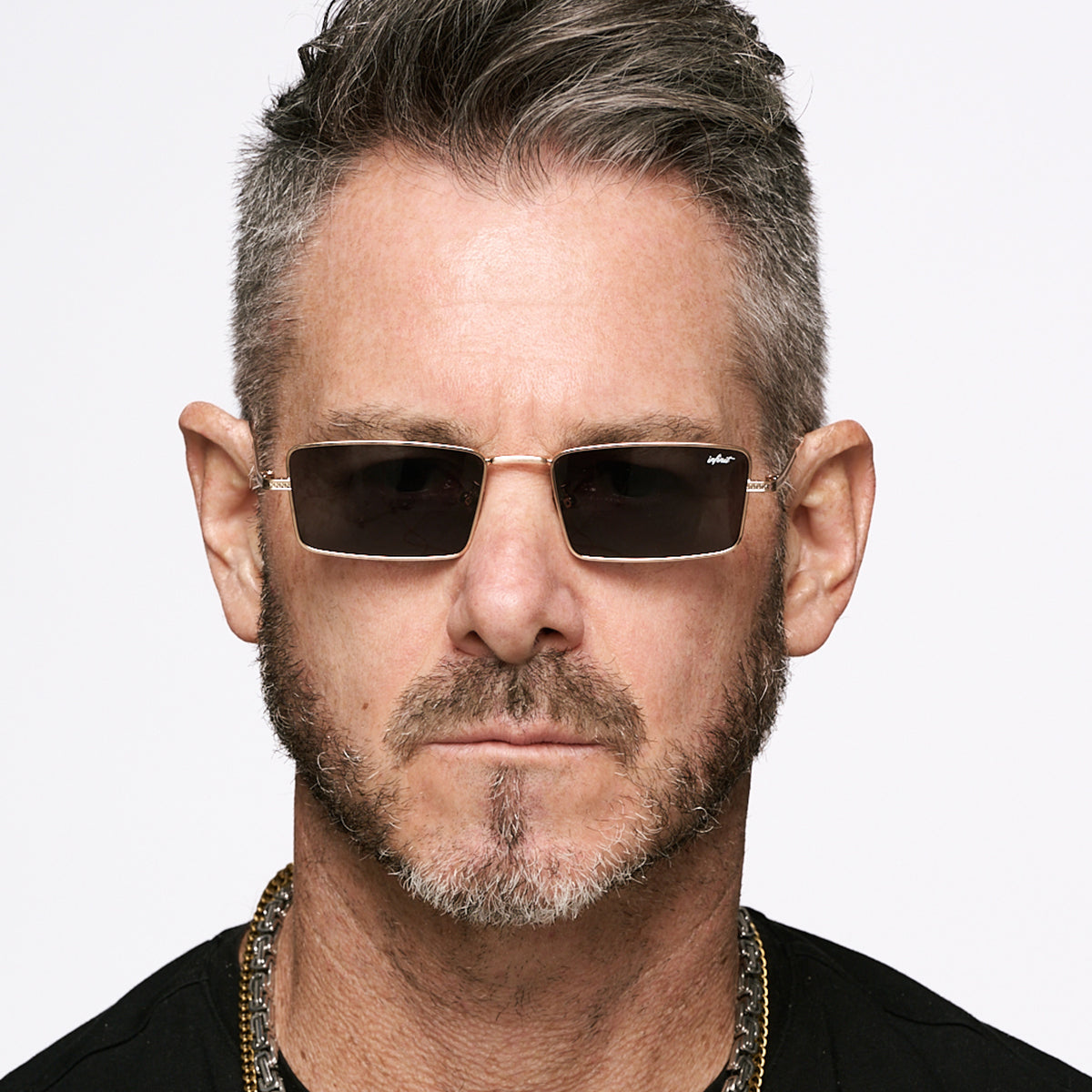 ÓCULOS DE SOL Positano - Ouro - Lente Cinza