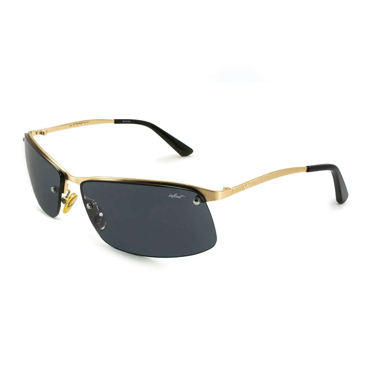 Óculos de sol Santorini - Ouro - Lente cinza