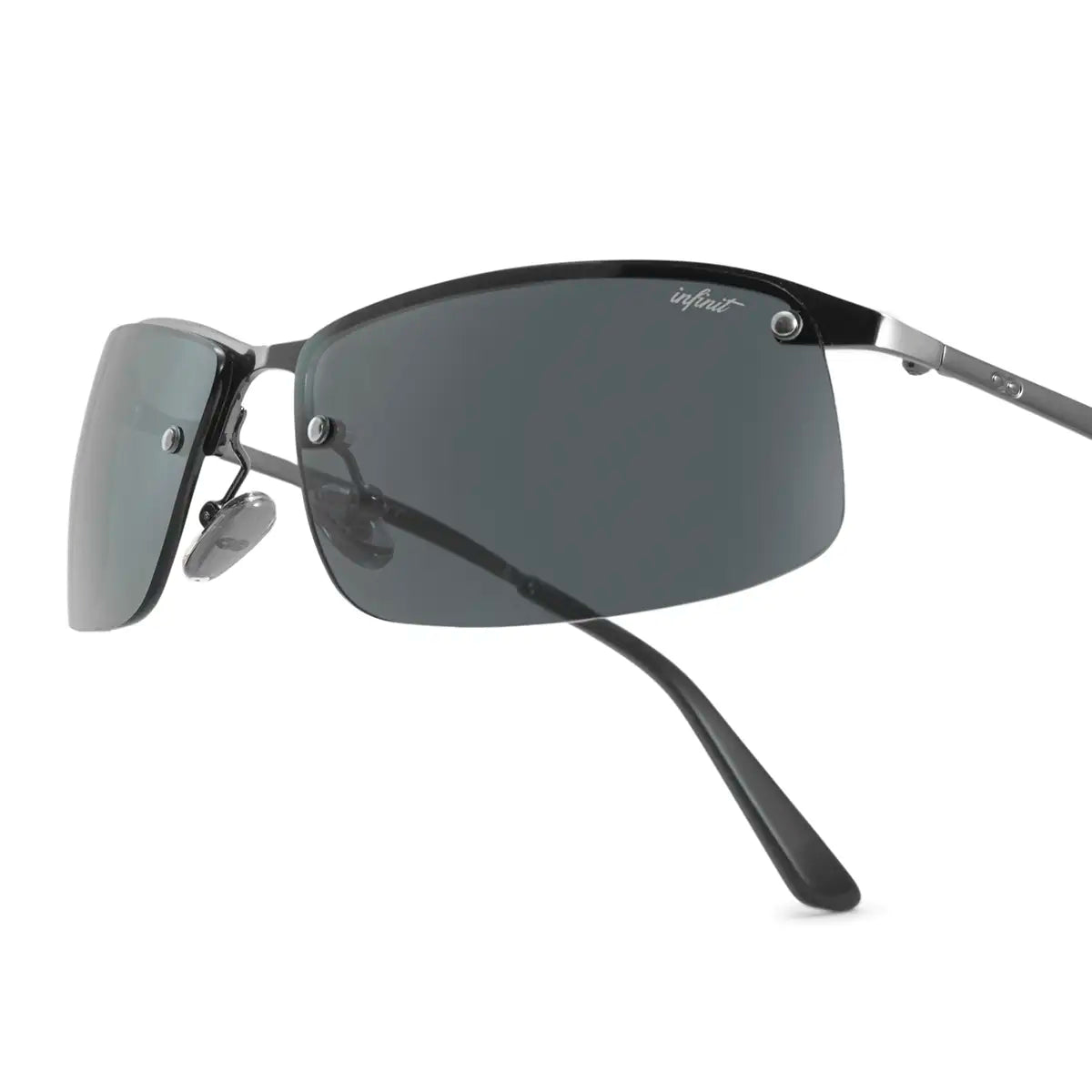 Óculos de Sol Santorini - Arma Cinza - Lente Cinza