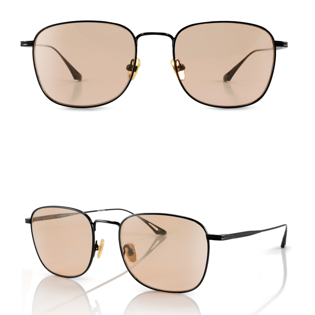 ÓCULOS DE SOL Secchia - Preto - Lente Torrado