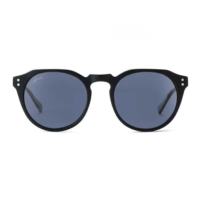 ÓCULOS DE SOL SOCRATES - Preto Fosco - Lente Azul