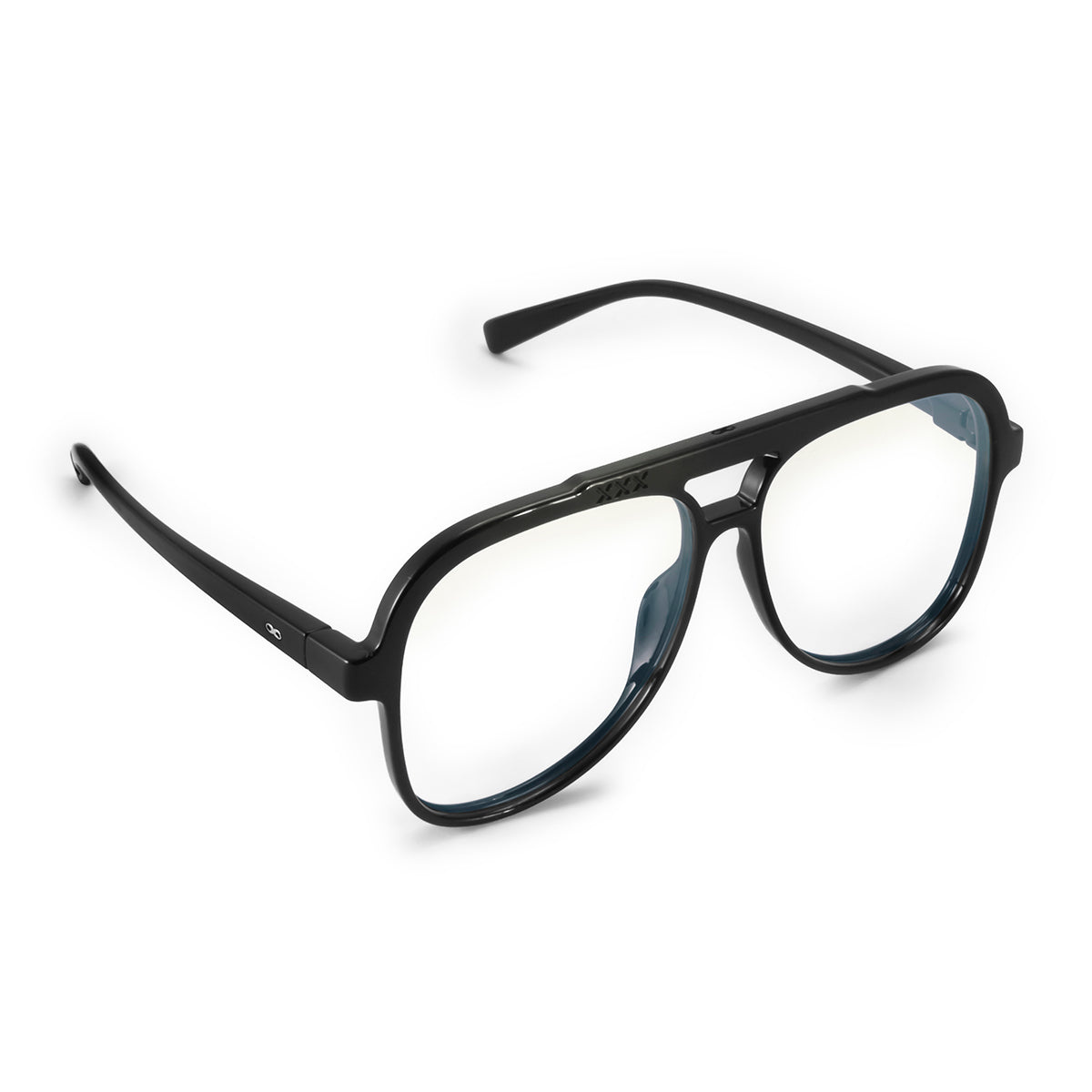 ÓCULOS DE GRAU Triple XXX - Preto Brilhante