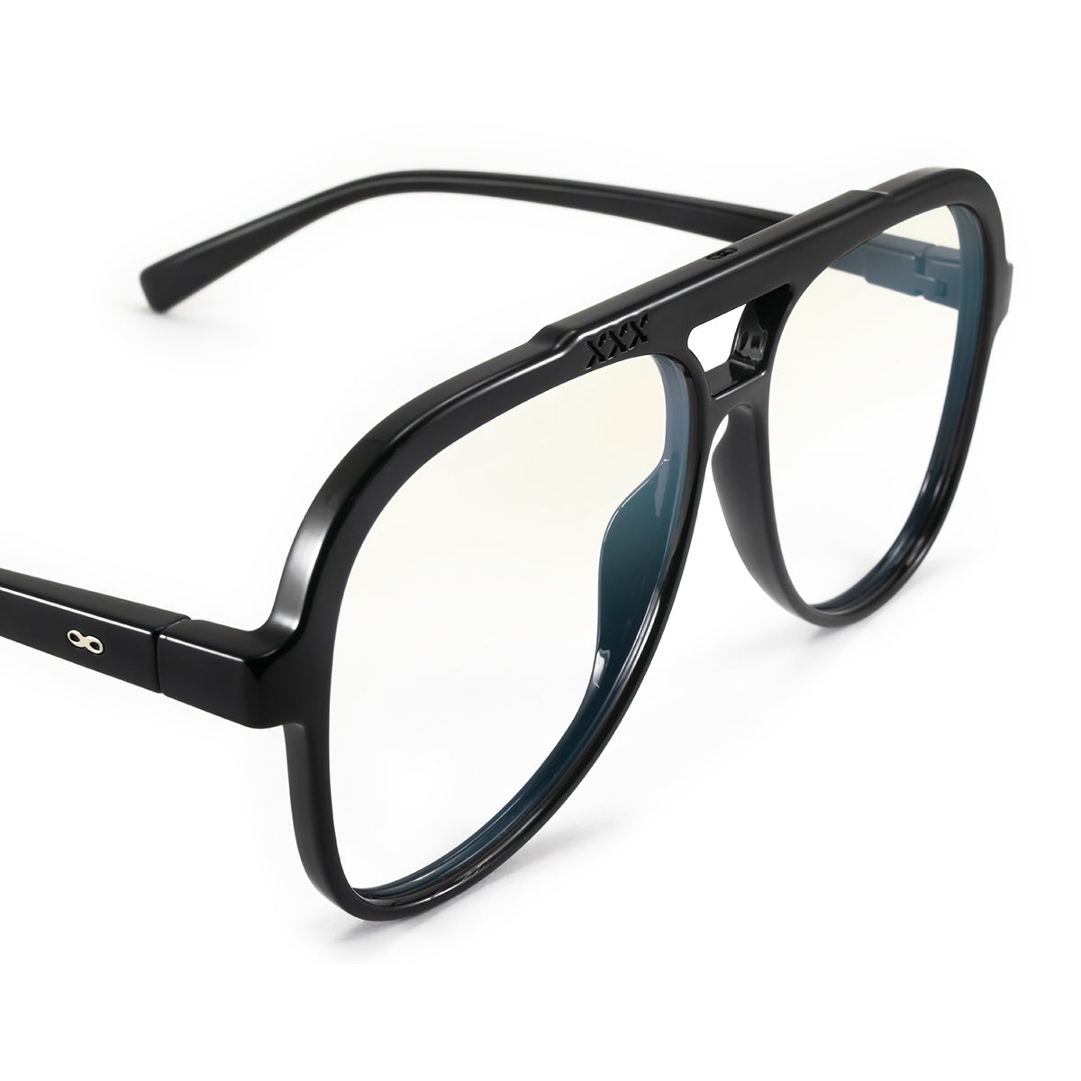 ÓCULOS DE GRAU Triple XXX - Preto Brilhante