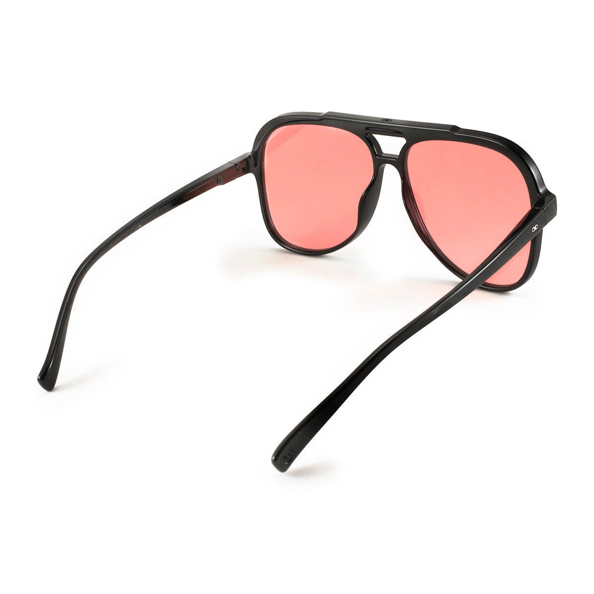 ÓCULOS DE SOL Triple XXX - Preto Brilhante - Lente Rosa