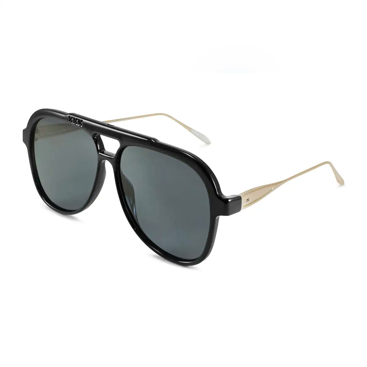 Óculos de sol Triple XXX - Special Metal Edition - Preto Brilhante - Lente cinza