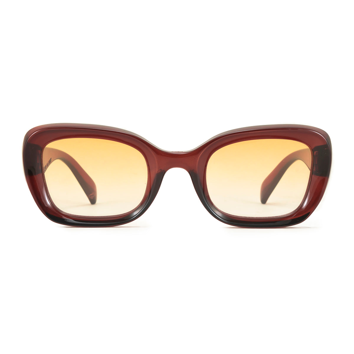 ÓCULOS DE SOL Turin - Chocolate - Lente degradada Laranja