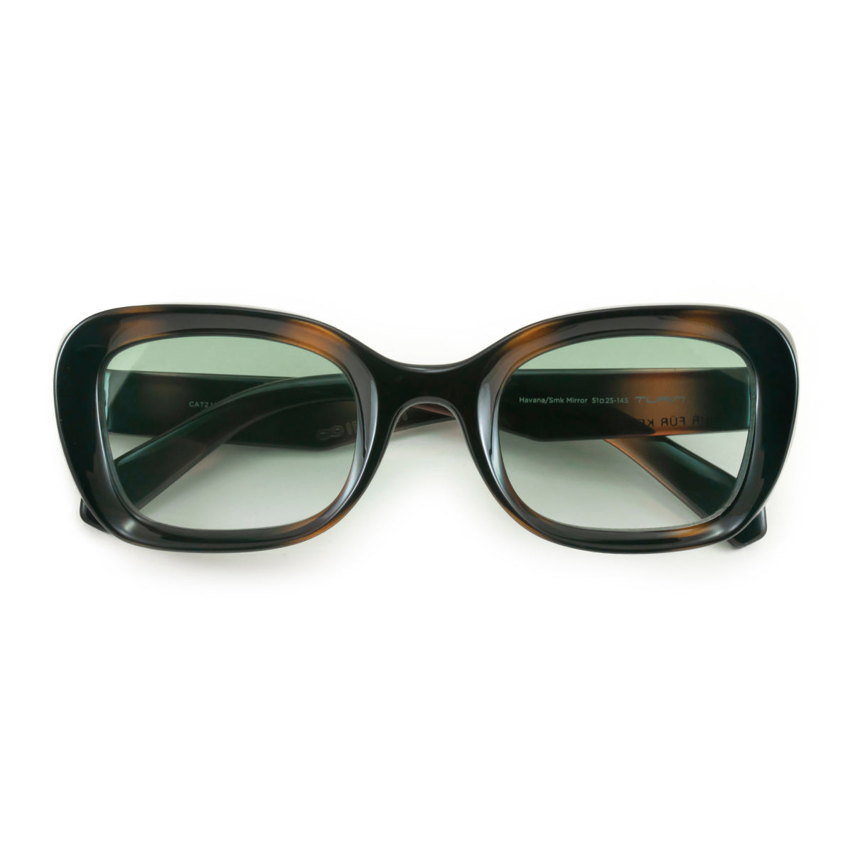 ÓCULOS DE SOL Turin - Tartaruga - Lente degradada Verde