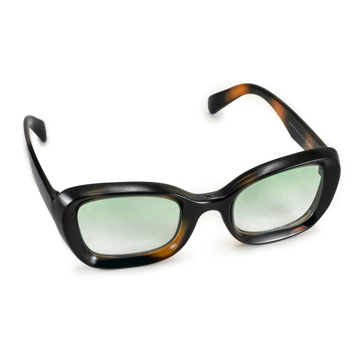 ÓCULOS DE SOL Turin - Tartaruga - Lente degradada Verde