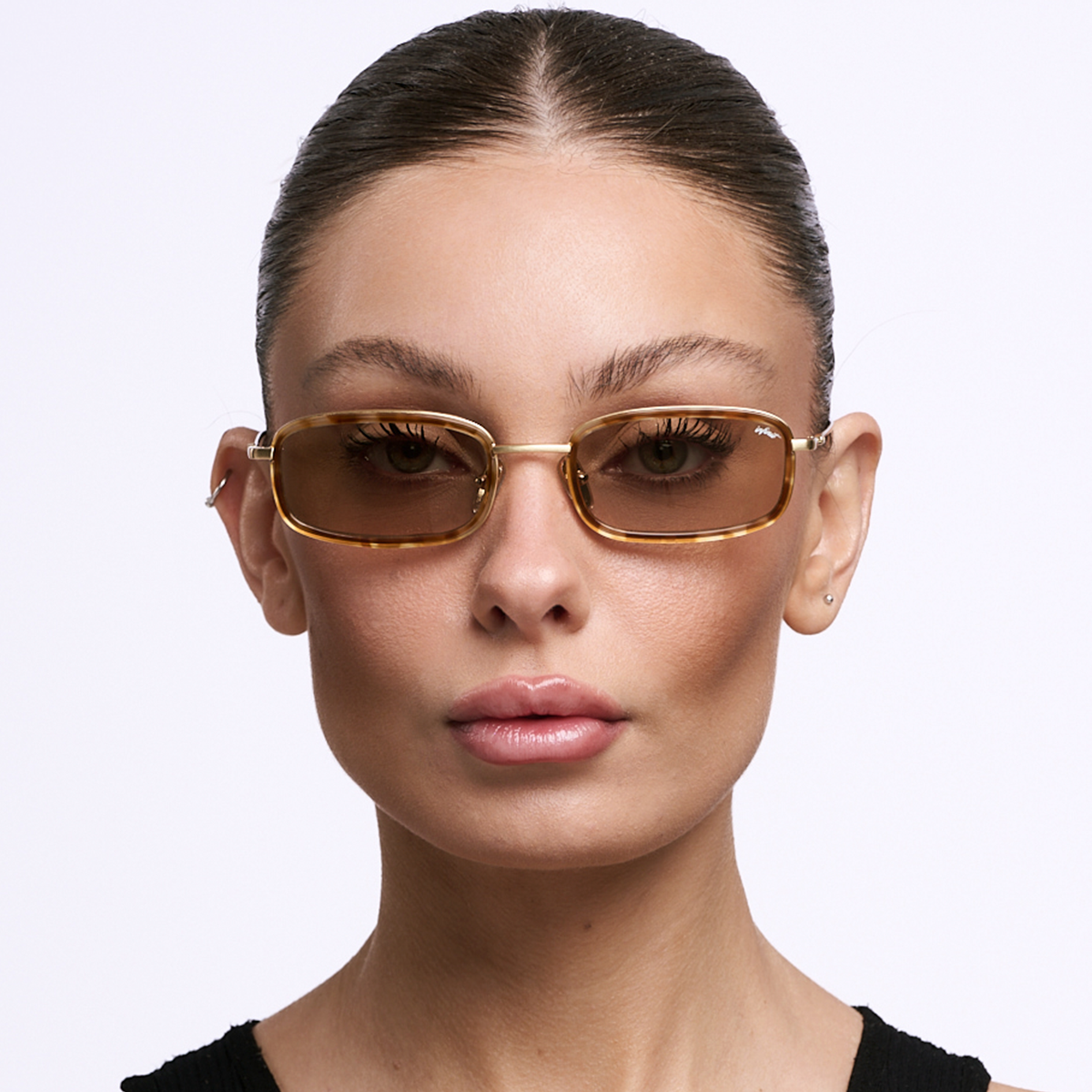 Óculos de sol Tyler - Havana - Lente Verde