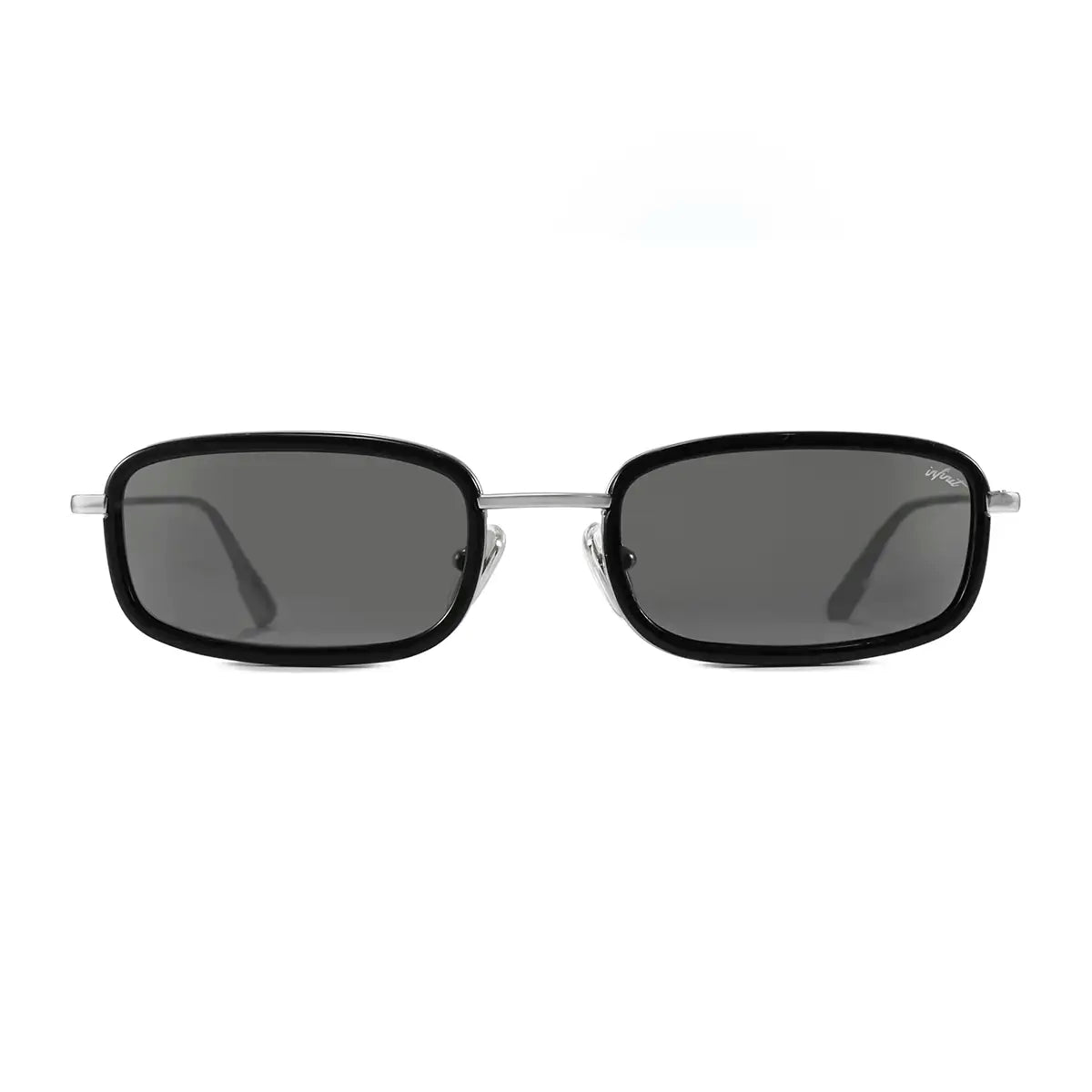 Óculos de sol Tyler - Preto Brilhante- Lente Cinza