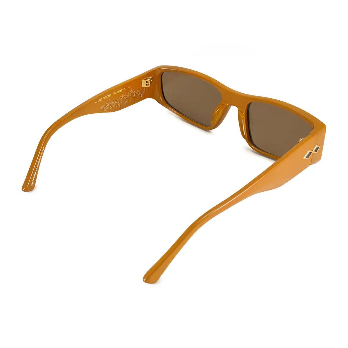 ÓCULOS DE SOL Venice - Ocre - Lente Marrom