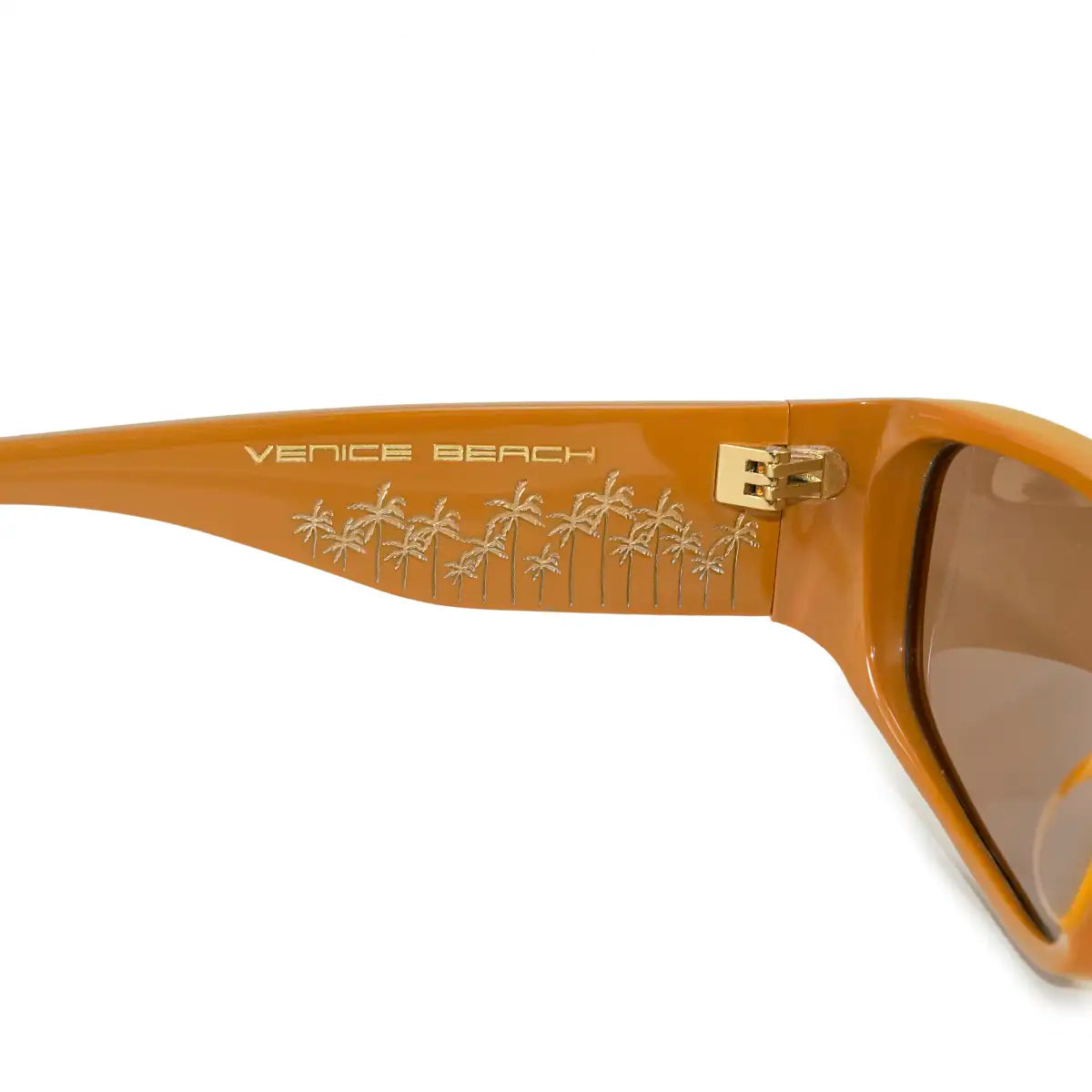 ÓCULOS DE SOL Venice - Ocre - Lente Marrom