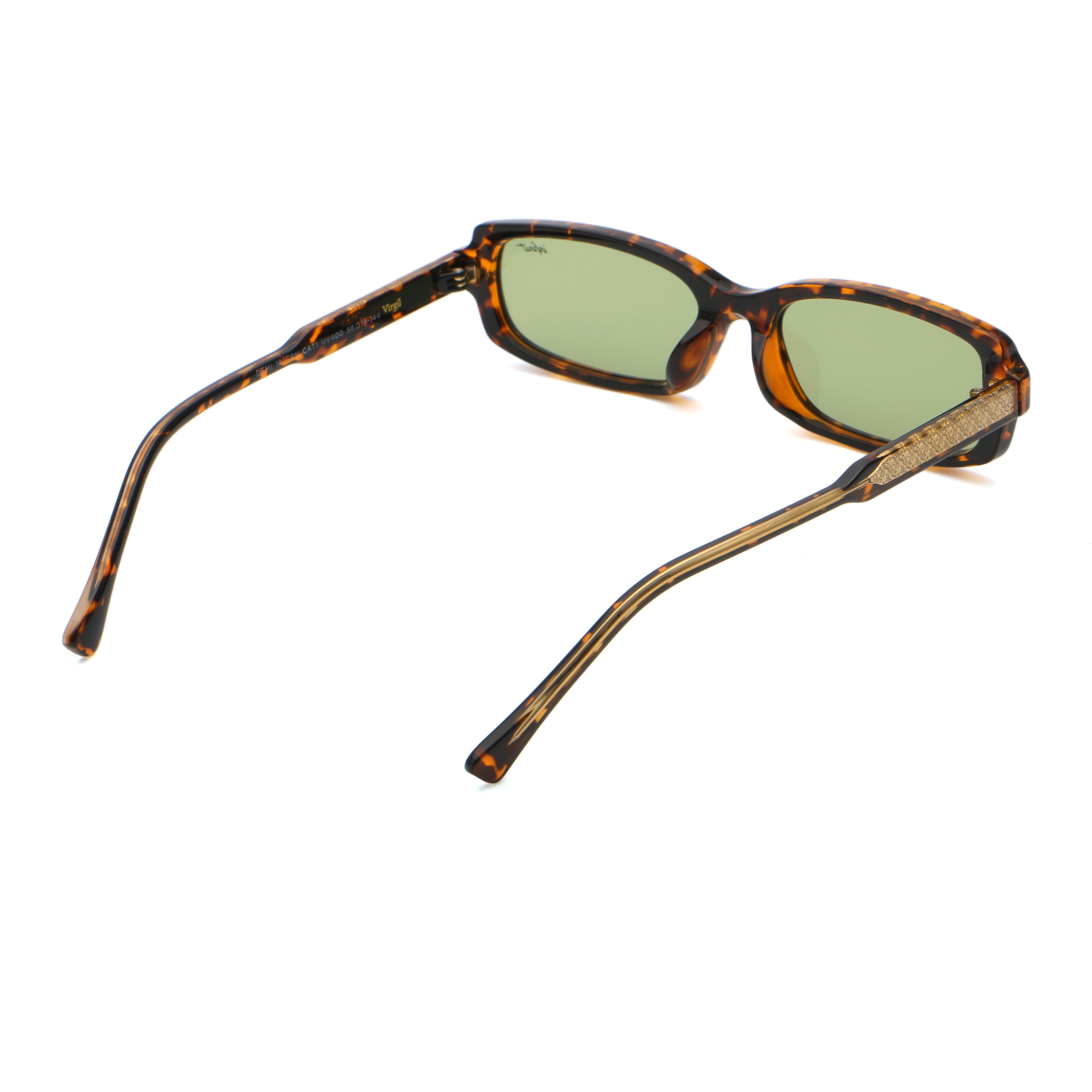 ÓCULOS DE SOL Virgil - Havana - Lente Verde