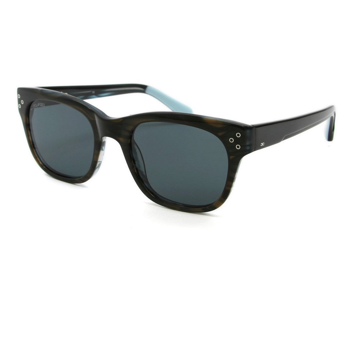 ÓCULOS DE SOL ZAMNA - Azul - Lente Cinza Polarizado