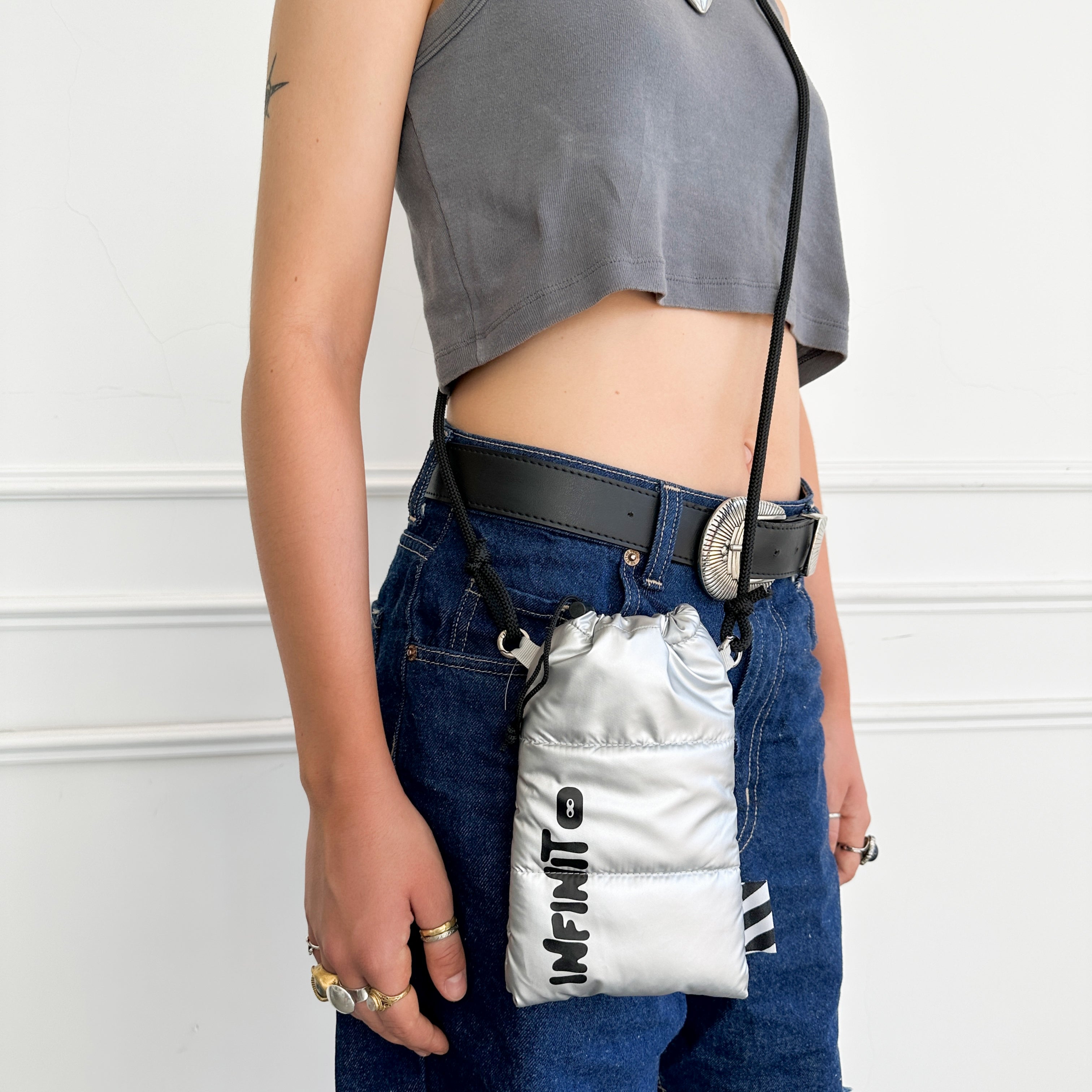 Infinit Mini Bolsa Porta celular Bolsa de ombro Porta cartão Carteira